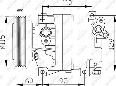 NRF 32169G - Compresseur, climatisation cwaw.fr