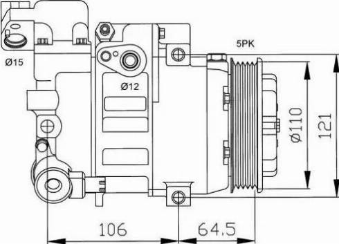 NRF 32175G - Compresseur, climatisation cwaw.fr