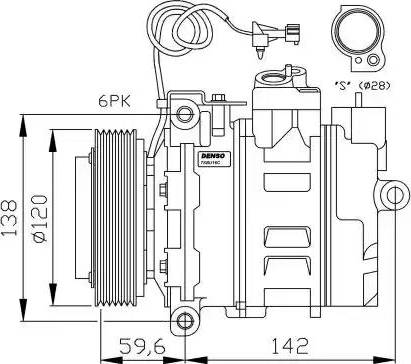 NRF 32377G - Compresseur, climatisation cwaw.fr