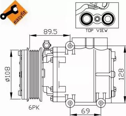 NRF 32248G - Compresseur, climatisation cwaw.fr