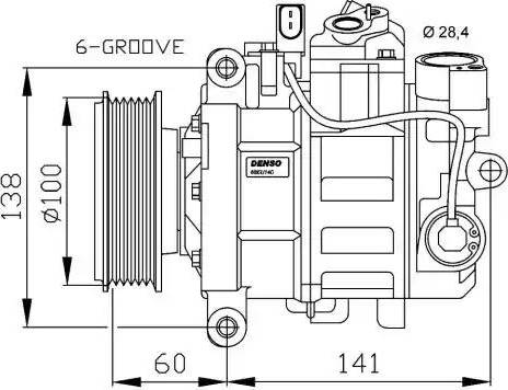 NRF 32263G - Compresseur, climatisation cwaw.fr