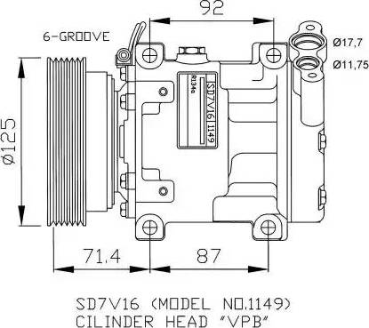 NRF 32267G - Compresseur, climatisation cwaw.fr