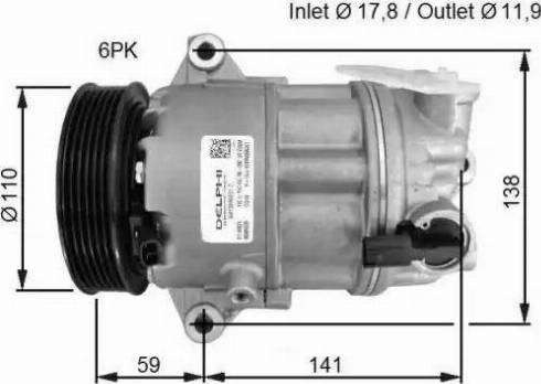 NRF 32783G - Compresseur, climatisation cwaw.fr