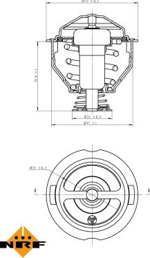 NRF 725090 - Thermostat d'eau cwaw.fr