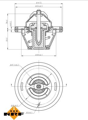 NRF 725064 - Thermostat d'eau cwaw.fr