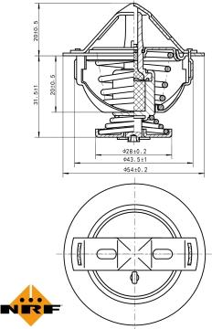 NRF 725060 - Thermostat d'eau cwaw.fr