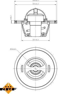 NRF 725016 - Thermostat d'eau cwaw.fr