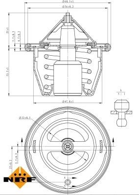 NRF 725012 - Thermostat d'eau cwaw.fr