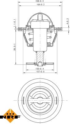 NRF 725083 - Thermostat d'eau cwaw.fr