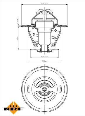 NRF 725036 - Thermostat d'eau cwaw.fr