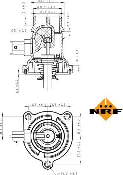 NRF 725024 - Thermostat d'eau cwaw.fr