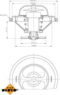 NRF 725070 - Thermostat d'eau cwaw.fr