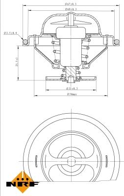 NRF 725071 - Thermostat d'eau cwaw.fr