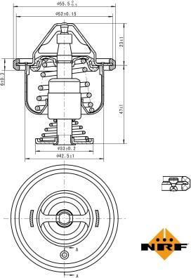 NRF 725199 - Thermostat d'eau cwaw.fr