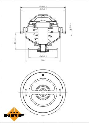 NRF 725194 - Thermostat d'eau cwaw.fr