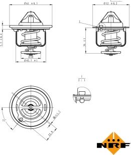 NRF 725143 - Thermostat d'eau cwaw.fr