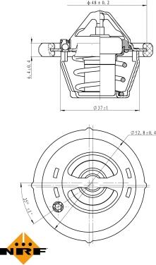 NRF 725159 - Thermostat d'eau cwaw.fr