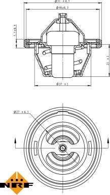 NRF 725154 - Thermostat d'eau cwaw.fr