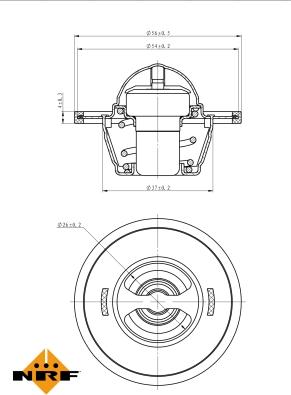 NRF 725155 - Thermostat d'eau cwaw.fr