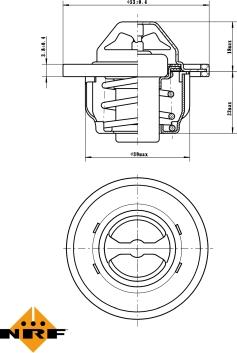 NRF 725150 - Thermostat d'eau cwaw.fr