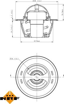 NRF 725151 - Thermostat d'eau cwaw.fr