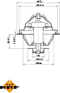 NRF 725162 - Thermostat d'eau cwaw.fr