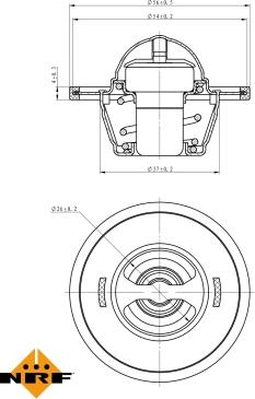 NRF 725104 - Thermostat d'eau cwaw.fr