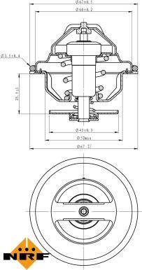 NRF 725100 - Thermostat d'eau cwaw.fr