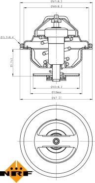 NRF 725103 - Thermostat d'eau cwaw.fr