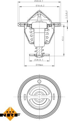 NRF 725107 - Thermostat d'eau cwaw.fr