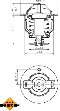 NRF 725119 - Thermostat d'eau cwaw.fr