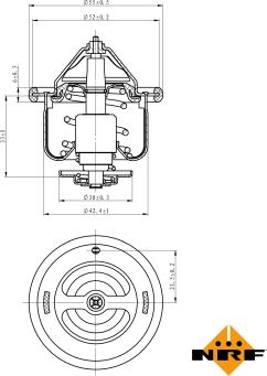 NRF 725110 - Thermostat d'eau cwaw.fr