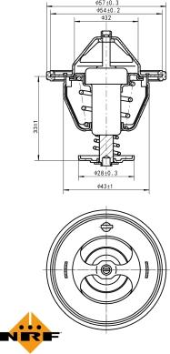 NRF 725111 - Thermostat d'eau cwaw.fr