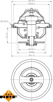 NRF 725117 - Thermostat d'eau cwaw.fr