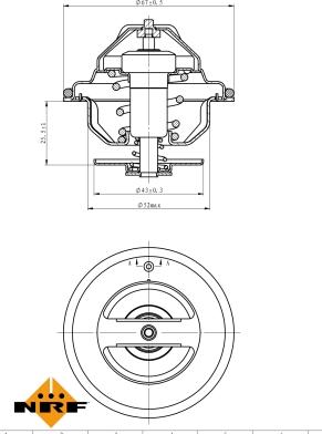 NRF 725186 - Thermostat d'eau cwaw.fr