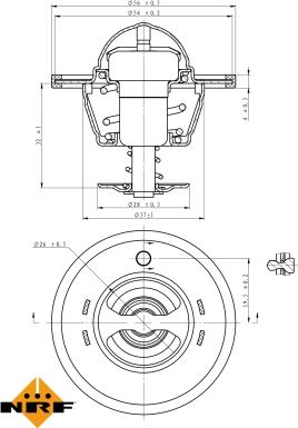 NRF 725180 - Thermostat d'eau cwaw.fr