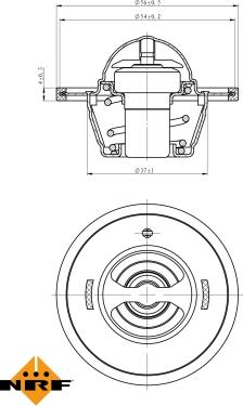 NRF 725136 - Thermostat d'eau cwaw.fr