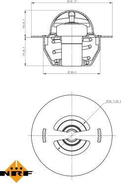 NRF 725129 - Thermostat d'eau cwaw.fr