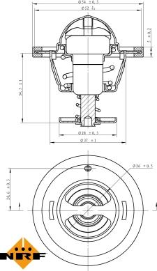 NRF 725126 - Thermostat d'eau cwaw.fr