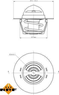 NRF 725128 - Thermostat d'eau cwaw.fr