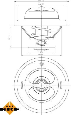 NRF 725123 - Thermostat d'eau cwaw.fr