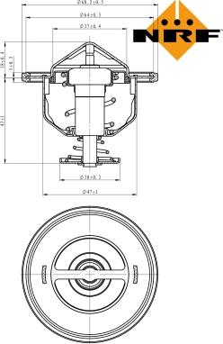 NRF 725176 - Thermostat d'eau cwaw.fr