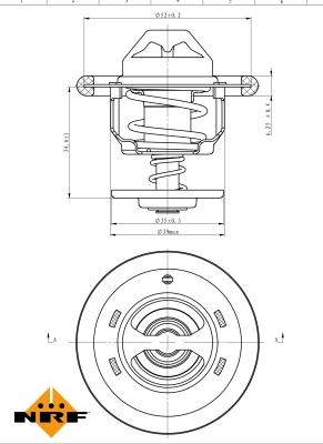 NRF 725206 - Thermostat d'eau cwaw.fr