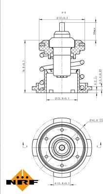 NRF 725225 - Thermostat d'eau cwaw.fr