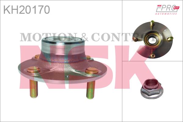 NSK KH20170 - Kit de roulements de roue cwaw.fr