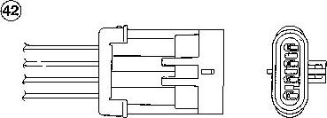 NTK 94810 - Sonde lambda cwaw.fr