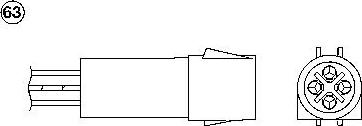 NTK 1817 - Sonde lambda cwaw.fr