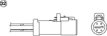 NTK 93286 - Sonde lambda cwaw.fr