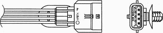 NTK 90276 - Sonde lambda cwaw.fr