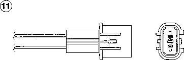 NTK 0121 - Sonde lambda cwaw.fr